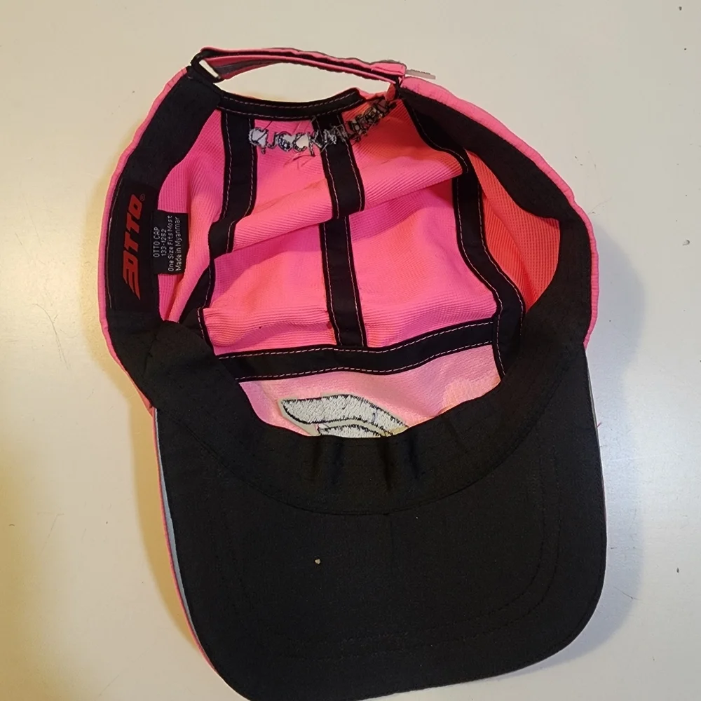 OTTO Pink Cap with Black Logo OS
